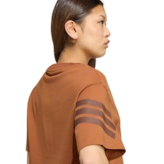 Camiseta adidas Future Icons 3 Stripes Feminina - Foto 5