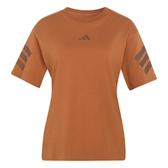 Camiseta adidas Future Icons 3 Stripes Feminina - Foto 6