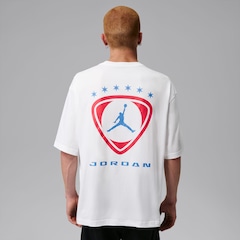 Camiseta Nike Jordan Oversized Gráfico Manga Curta Unissex - Foto 2