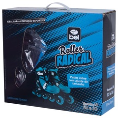 Patins Infantil Inline Bel Rollers Radical - Foto 4