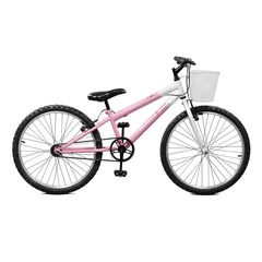 Bicicleta Master Bike Serena - Aro 24 - Freio V-Brake - Marcha Única - Feminina - Foto 1