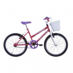 Bicicleta Track Bikes Cindy Nylon - Aro 20 - Freio V-Brake - Infantil - Foto 1