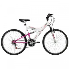 Bicicleta Track Bikes TB 200 XS - Aro 26 - Freio V-Brake Nylon - 18 Marchas - Feminina - Foto 1