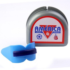 Protetor Bucal América Duplo com Estojo - Foto 1