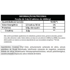 Creatina Body Action Creatine Ethyl Ester - 60 Cápsulas - Foto 2