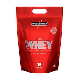 Whey Protein Integralmédica Nutri Whey Refil - Baunilha - 1,8 Kg + Refil - 907g - Foto 3