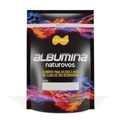 Albumina Naturovos Combo - 4 Albumina - Refil - Natural - 500g - Foto 3