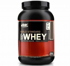 Whey Protein Optimum 100% Gold Standard - Chocolate - 909g + Intlab Black Mamba Hardcore - 60 Cáps - Foto 2