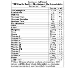 VO2 Whey Bar Integralmédica - Cookies - 12 Unidades de 30g - Foto 2