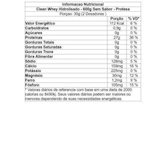 Whey Protein Glanbia Clean Whey Hidrolisado - Sem Sabor - 600g - Foto 2