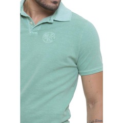 Camisa Polo Stone Wash - Masculina - Foto 3