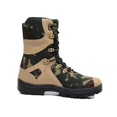 Bota Coturno Militar Atron Shoes Camuflada - Masculina - Foto 2