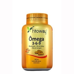 Omega 3-6-9 Fitoway - 60 Cápsulas - Foto 1