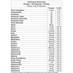 Multivitamínico Fitoway Vitaway - 120 Cápsulas - Foto 2