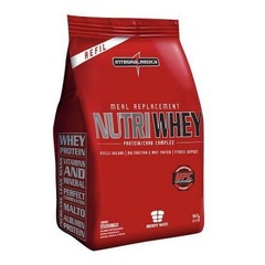 Whey Protein Integralmédica Nutri Refil - Chocolate - Baunilha - Morango - 907g cada - Foto 4