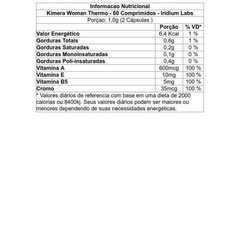 Termogênico Iridium Labs Kimera Woman Thermo - 60 Comprimidos - Foto 2
