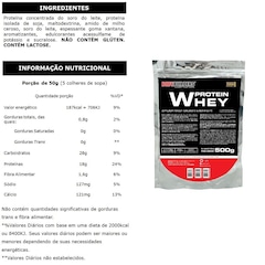 Kit Whey 500g Bodybuilders Baunilha + BCAA + Creatina + Coqueteleira - Foto 2