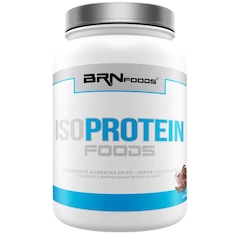 Whey Protein Isolada IsoProtein BRN Foods - Chocolate - 900g - Foto 1