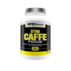 Pré-Treino Stim Caffe BRN Foods - 60 Cápsulas - Foto 1