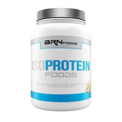 Whey Protein Isolada IsoProtein BRN Foods - Baunilha - 900g - Foto 1