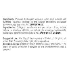 Colágeno Bodybuilders Bio Collagen II - Morango - 200g - Foto 2