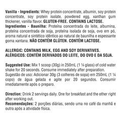 Albumina Protein Bodybuilders - Baunilha - 500g - Foto 2