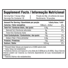 Albumina Protein Bodybuilders - Baunilha - 500g - Foto 3