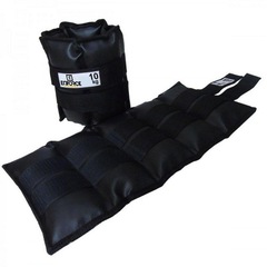 Caneleira de Peso Enforce Fitness Ginástica - 10 Kg - Par - Foto 1