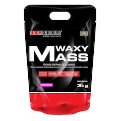 Hipercalórico Bodybuilders Waxy Mass - Morango - 3Kg - Foto 1