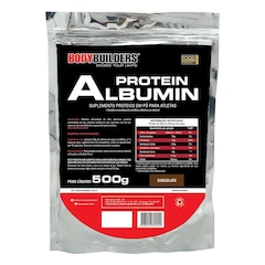 Albumina Protein Bodybuilders - Chocolate - 500g - Foto 1