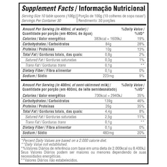 Hipercalórico Bodybuilders Giant Mass - Morango - 3Kg - Foto 3