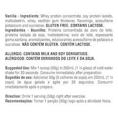 Waxy Whey Protein Bodybuilders - Baunilha - 900g - Foto 2