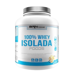 100% Whey Protein BRN Foods - Baunilha - 2Kg - Foto 1