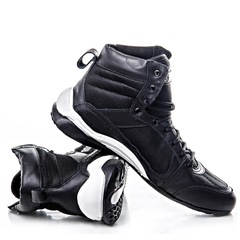 Bota de Treino Cano Médio Rockfit Work Out em Couro - Adulto - Foto 3