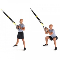 Fita de Suspensão Natural Fitness TRX para Treinamento Suspenso - 1,70m - Foto 2