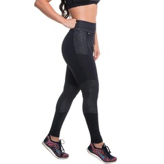 Calça Legging Sandy Fitness Stay com Proteção Solar UV50+ - Feminino - Foto 2