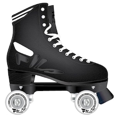 Patins Fila Skates- Logo Black - Quad - Abec 7 - Adulto - Foto 1