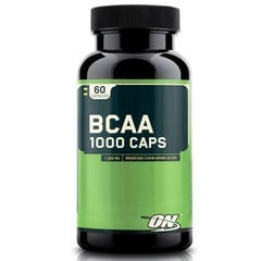 BCAA 1000 Optimum Nutrition - 60 Cápsulas - 5 Frascos - Foto 1