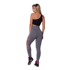 Calça Legging Go Fit Rio Assinatura - Feminina - Foto 3