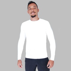 Camisa Manga Longa Roupas Térmicas com Proteção Solar UV 50+ - Masculina - Foto 1