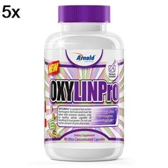 Oxylin Pro Arnold Nutrition - 90 Cápsulas - 5 Frascos - Foto 2