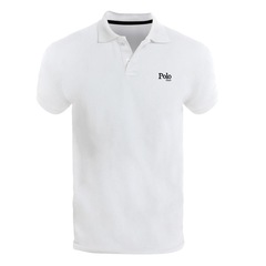 Kit de Camisa Polo Piquet Polo Match Regular Fit - Masculina - 3 Unidades - Foto 3