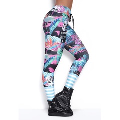 Calça Legging Elastic Acapulco Rock Code - Feminina - Foto 1