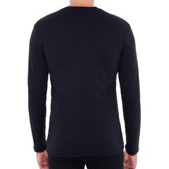 Camiseta Manga Longa Solo Ion UV com Proteção Solar - Masculina - Foto 3