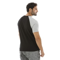 Camiseta Everlast Raglan Logo e Escrito - Masculina - Foto 2
