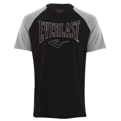 Camiseta Everlast Raglan Logo e Escrito - Masculina - Foto 3
