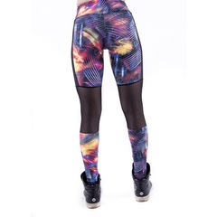 Calça Legging Já Malhei Abstract - Feminina - Foto 3