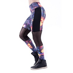 Calça Legging Já Malhei Abstract - Feminina - Foto 4