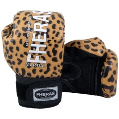 Luva de Boxe Fheras New Top Onça - Adulto - Foto 3