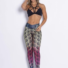 Calça Legging Honey Be Sublimada Be Strong - Feminina - Foto 3